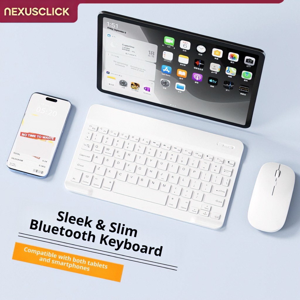 Pc Gaming Samsung - Bluetooth-клавиатура и мышь NexusClick для iPad,