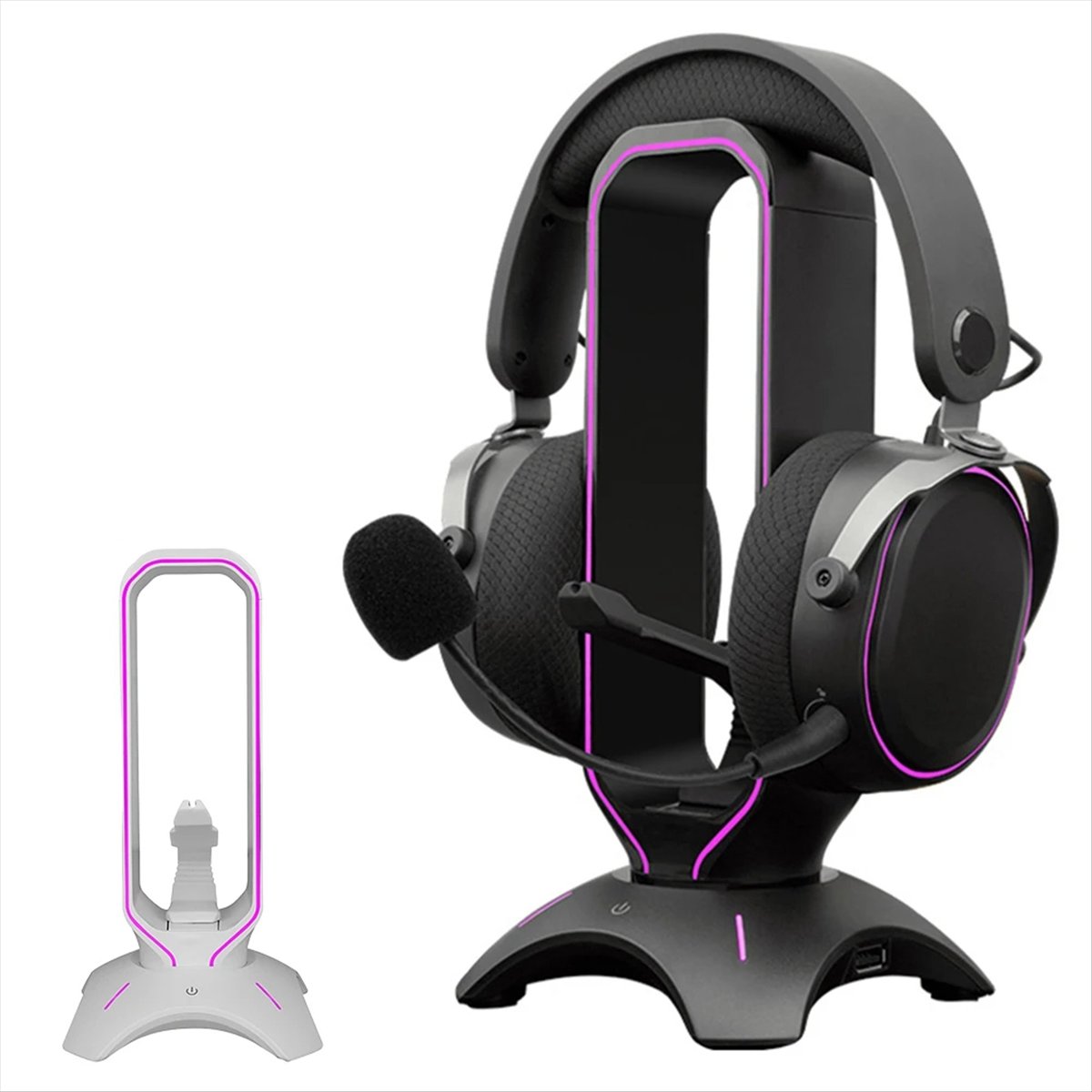 Mouse Bungee Holder - Стабильная подставка для игровых наушников RGB