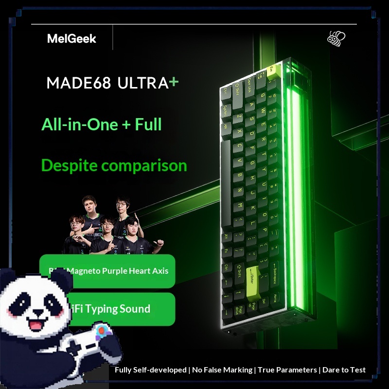Pc Gaming Valorant - MelGeek MADE68UItra + игровая клавиатура с
