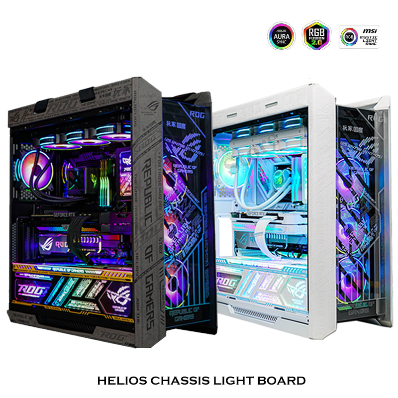 RGB зеркальный корпус для ПК,  – обзор и цена Pc Gaming Rog