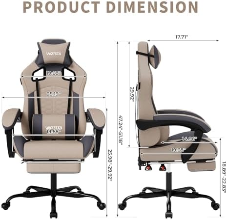 Игровое кресло с массажем, эрг – обзор и цена Pc Gaming Chair
